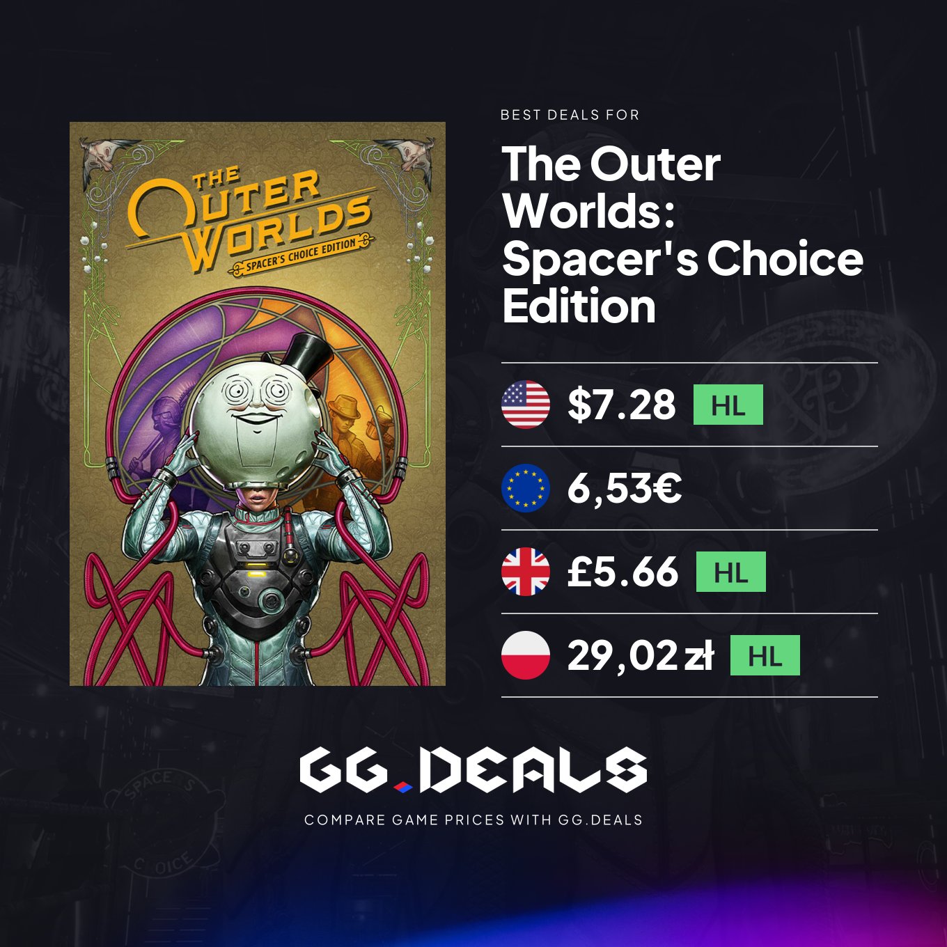 Buy The Outer Worlds: Spacer's Choice Edition