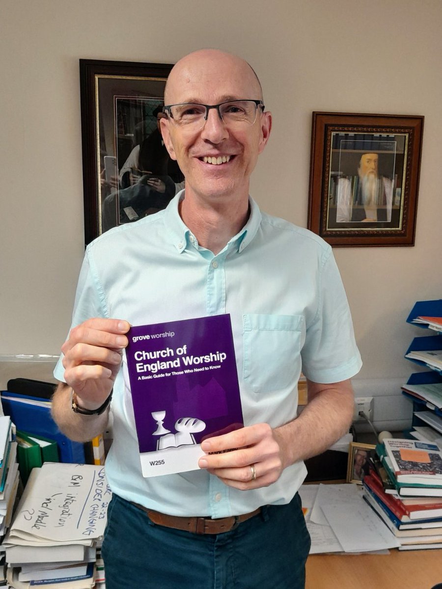 queensfdn's tweet photo. Mark Earey @mark_earey @queensfdn with his latest publication: Church of England Worship @GroveBooks
The first fruits of Mark's study leave - out now! https://t.co/Wk29FwcmN8