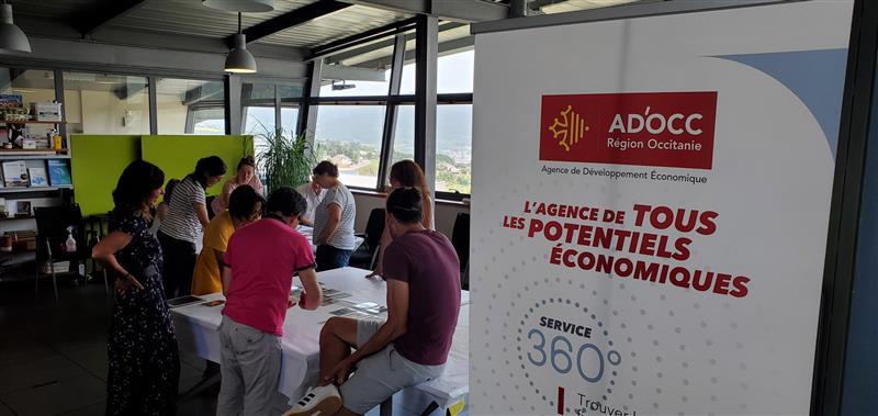 ADOCC_Massif's tweet photo. #Lozère Entrepreneurs, citoyens : tous responsables ! 📍à POLeN, c'est aujourd'hui ! @ADOCC_ propose 2 ateliers autour de la #responsabilité de l’#entreprise :
> Fresque du climat  
> Marketing responsable  
> Entreprise &amp; inclusion  

Merci à tous pour ce moment de partage ! https://t.co/MI4o5MCoMx