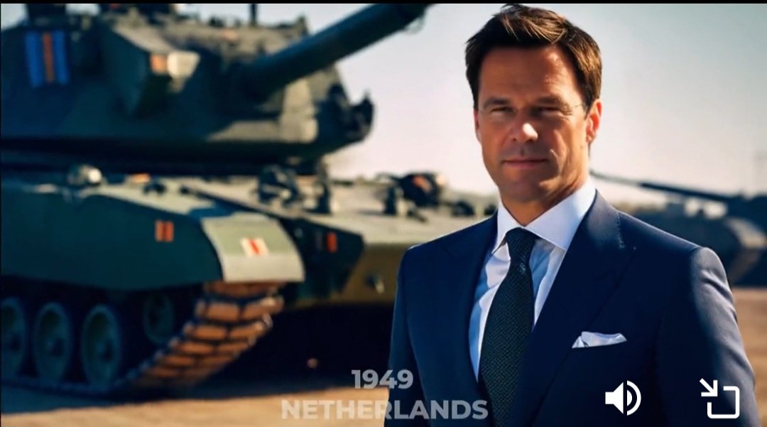 jimmy_dbe's tweet photo. @visegrad24 Cool video, but the AI really polished up Rutte. Had to look twice who was representing the Netherlands.😂 https://t.co/H0bcnh4Sy8