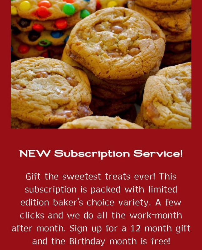 Did you know we offer a Cookie Subscription?! Know someone who's loves our Cookies -maybe it's you! We'll send a dozen cookies each month including our limited edition Baker's Choice! 
Tap👇🏼&amp; choose your plan!

the-cookie-monstah.myshopify.com/collections/su…