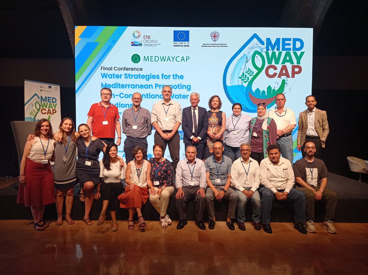 Nawamed_Enicbc's tweet photo. The #MEDWAYCAP Final Conference has come to an end. The results of the capitalisation work and the creation of the Mediterranean Alliance were presented and well valorised. 
Thank you!
#onemed @ENICBCMed @AquaCycle_ENI @MenawaraENI @AqabaMediss @MaiaTaqa https://t.co/fTkr3njTNo