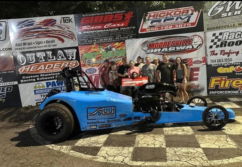 Congratulations to Todd Sinclair & team. Thanks for choosing to race #swbuilt! Todd said, 'Wanna thank yall for building such an awesome car. Parked her in the Winners Circle Saturday night & brought home the coveted WALLY!' #nhrawally🏆 #swperformancegroup #swracecars #racecar