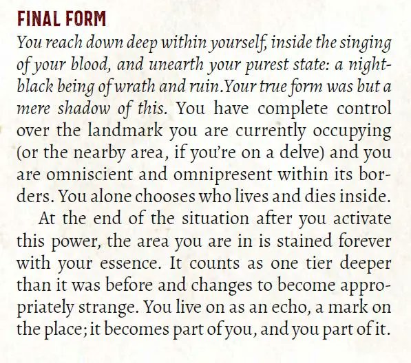 The Witch is blessed(?) with a magical blood disease that, before it kills them, gives them control over the blistering unreality of the City Beneath.

Find your final form and a copy of Heart here: buff.ly/3G16WFl