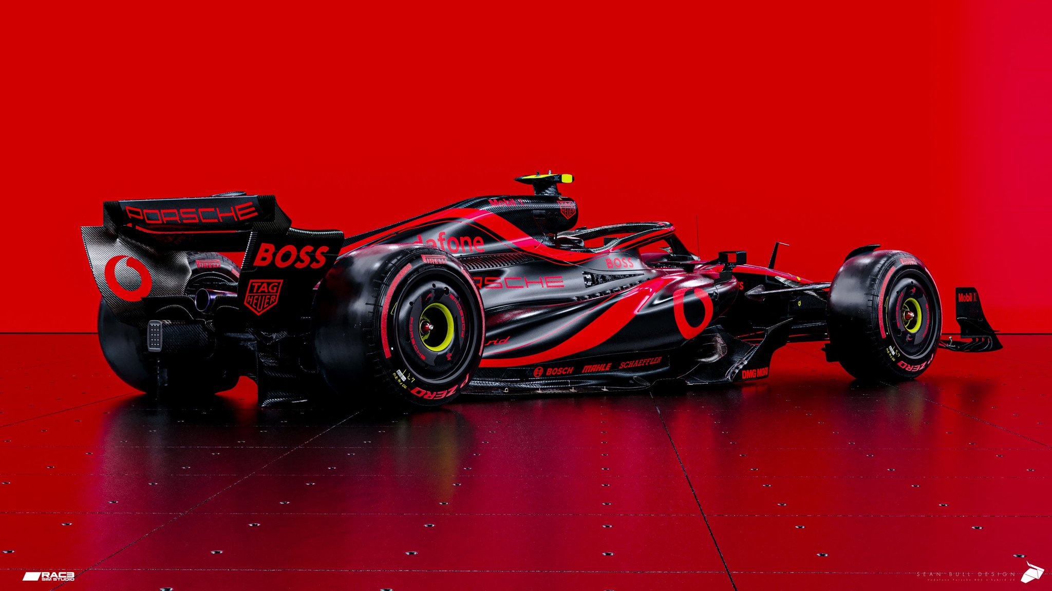 Sean Bull Design on Twitter "2024 Vodafone Porsche F1 livery concept