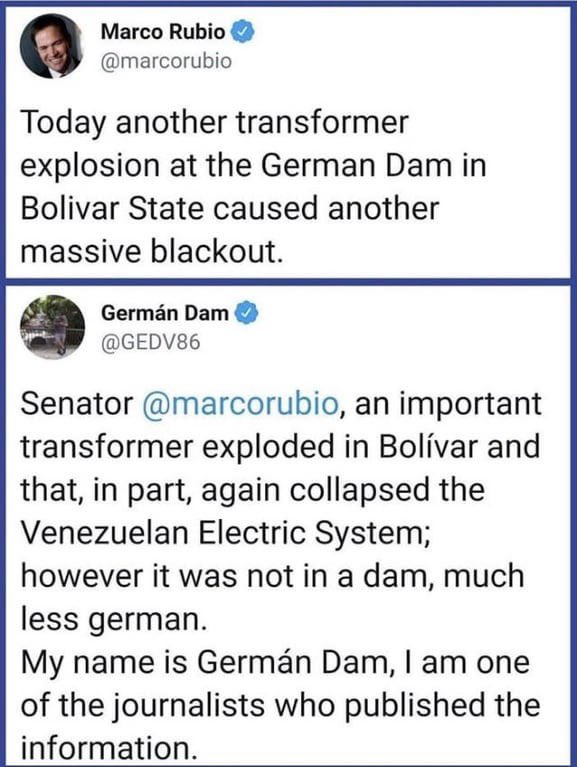 Marco Rubio CANNOT read 💀