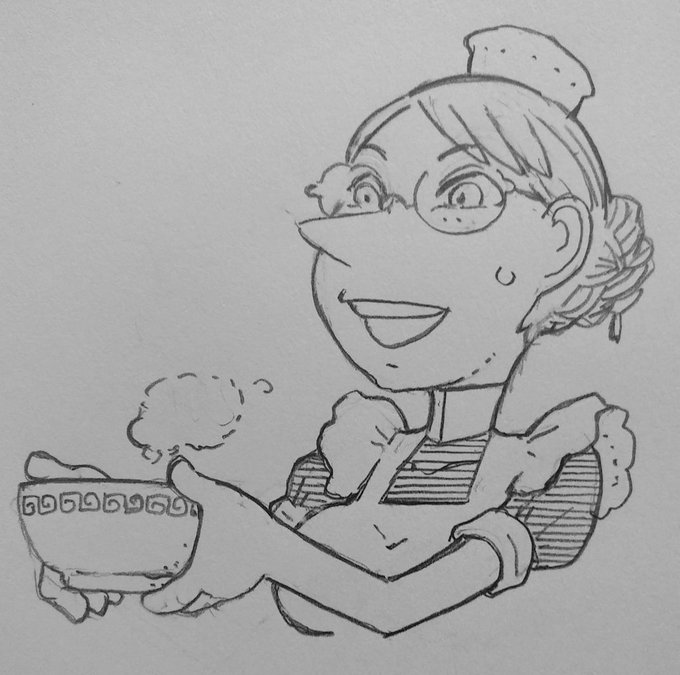 【死ぬほどうまいラーメンを完成させたメイドちゃん】
食べるとほんとうに死ぬ。
『うひゃ〜 ゾクゾクするぜぇ〜』 