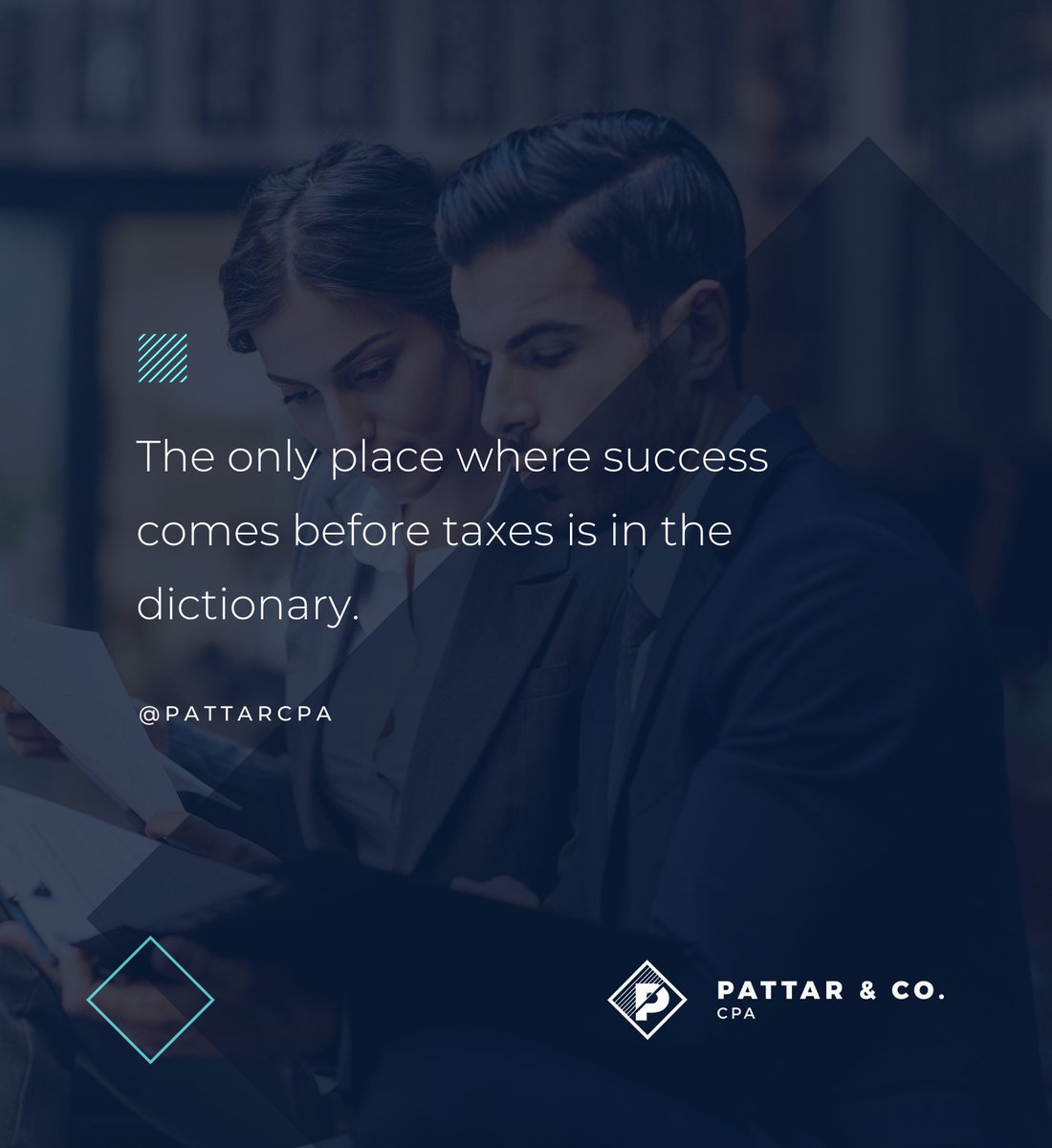 PattarCPA's tweet photo. To find success, start with taxes. To find taxes, start with a local CPA. 📖

For a tax professional in Indianapolis, start with Pattar CPA. https://t.co/BL5eJuQOKW

#choosepattar 🔹

#indianapolisindiana #indy #downtownindy #greatquotes #accountinghumor #taxpreparation https://t.co/5m4MbWgJGv