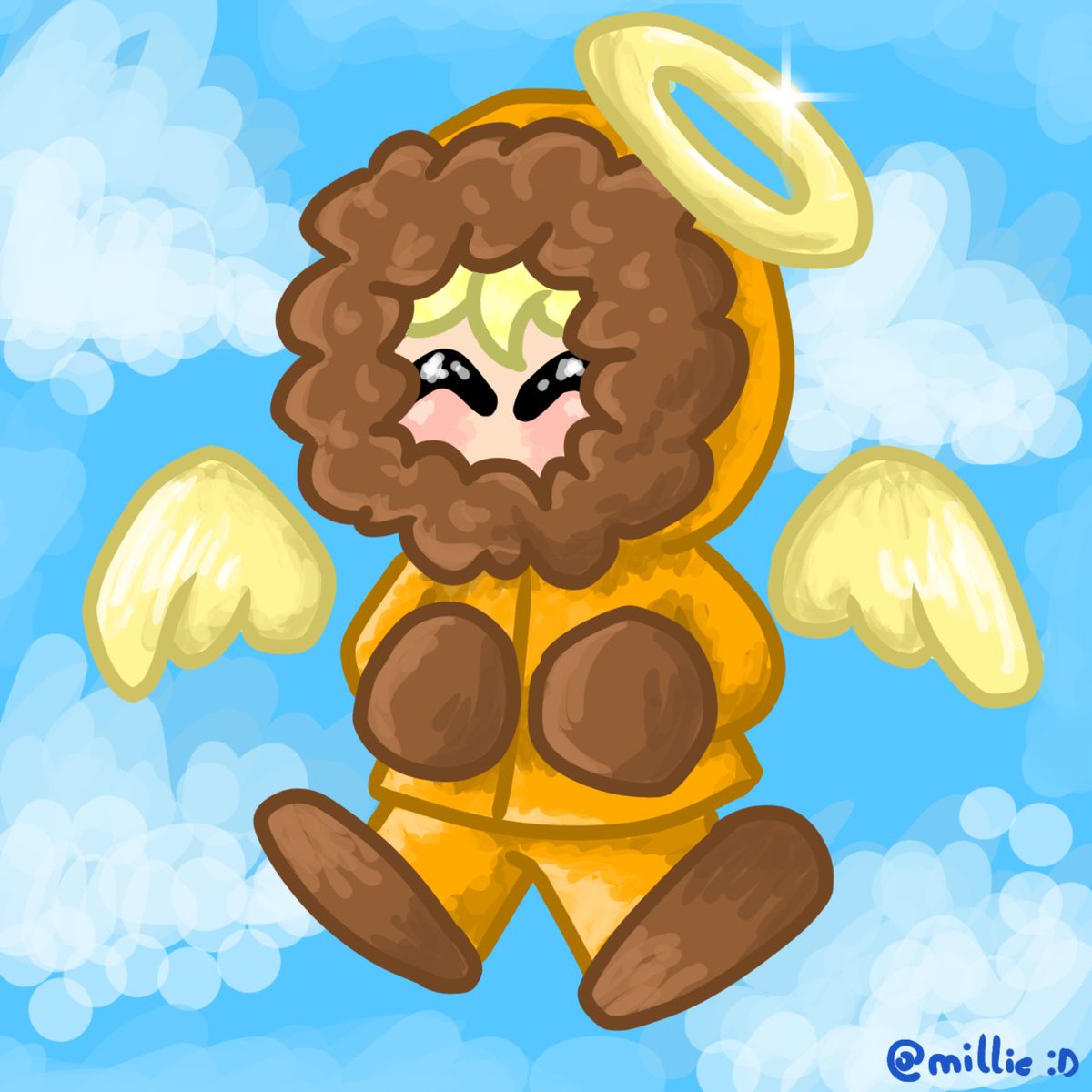 MillieBlitzo's tweet photo. A simple drawing of Kenny :3 #SouthPark https://t.co/7Spudjuyam