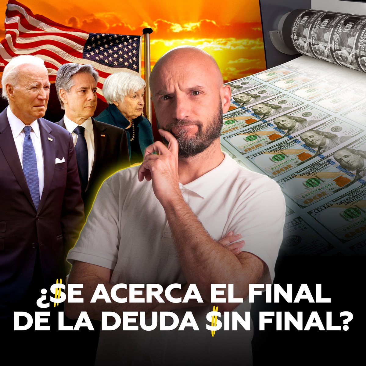 ahilesvainfo's tweet photo. EE.UU. lleva décadas endeudándose, aprovechando el poder que le otorga ser el país emisor de una divisa tradicionalmente codiciada en todo el mundo. Pero, ¿puede endeudarse sin límite? Las cifras de su deuda y el contexto geopolítico han activados unas alarmas que la Casa Blanca creía que nunca se encenderían… 😮

(Nuevo video en camino)