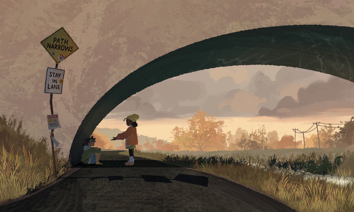 hello #PortfolioDay 🫶 i’m Lin, a soon-to-be animation/illustration student interested in visdev and bg paint! currently trying to develop my characters and their stories :-)