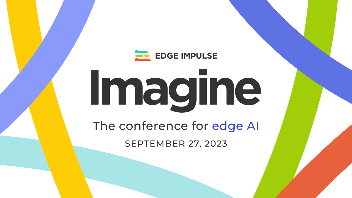 What an exciting year it’s been for edge AI, and we’re thrilled to come together at #Imagine2023 to talk about all of it! Join us on September 27th for a free, one-day virtual event to explore the latest innovations in this fast-growing field. Register: hubs.ly/Q01X6QMM0