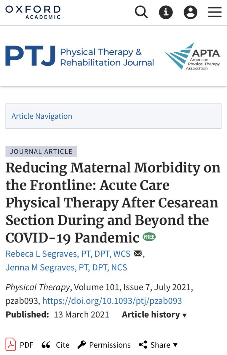 Dr. Rebeca Segraves, DPT, WCS tweet media