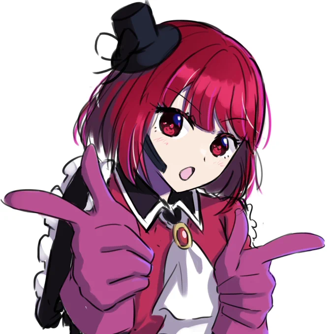重曹ちゃん色ラフ。 