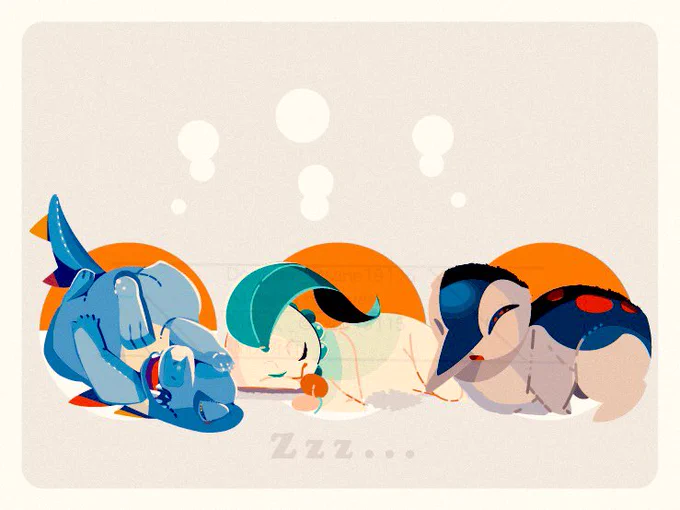 hello! #PortfolioDay I'm trying to "draw Pokemon for 100 days" so check it out !!!!!!!▷▷▷ 