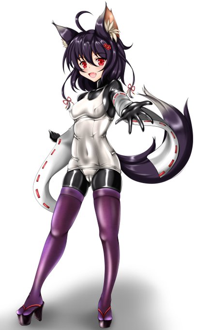 今まで描いたうちの娘コクコちゃんです(*'ω`*) 