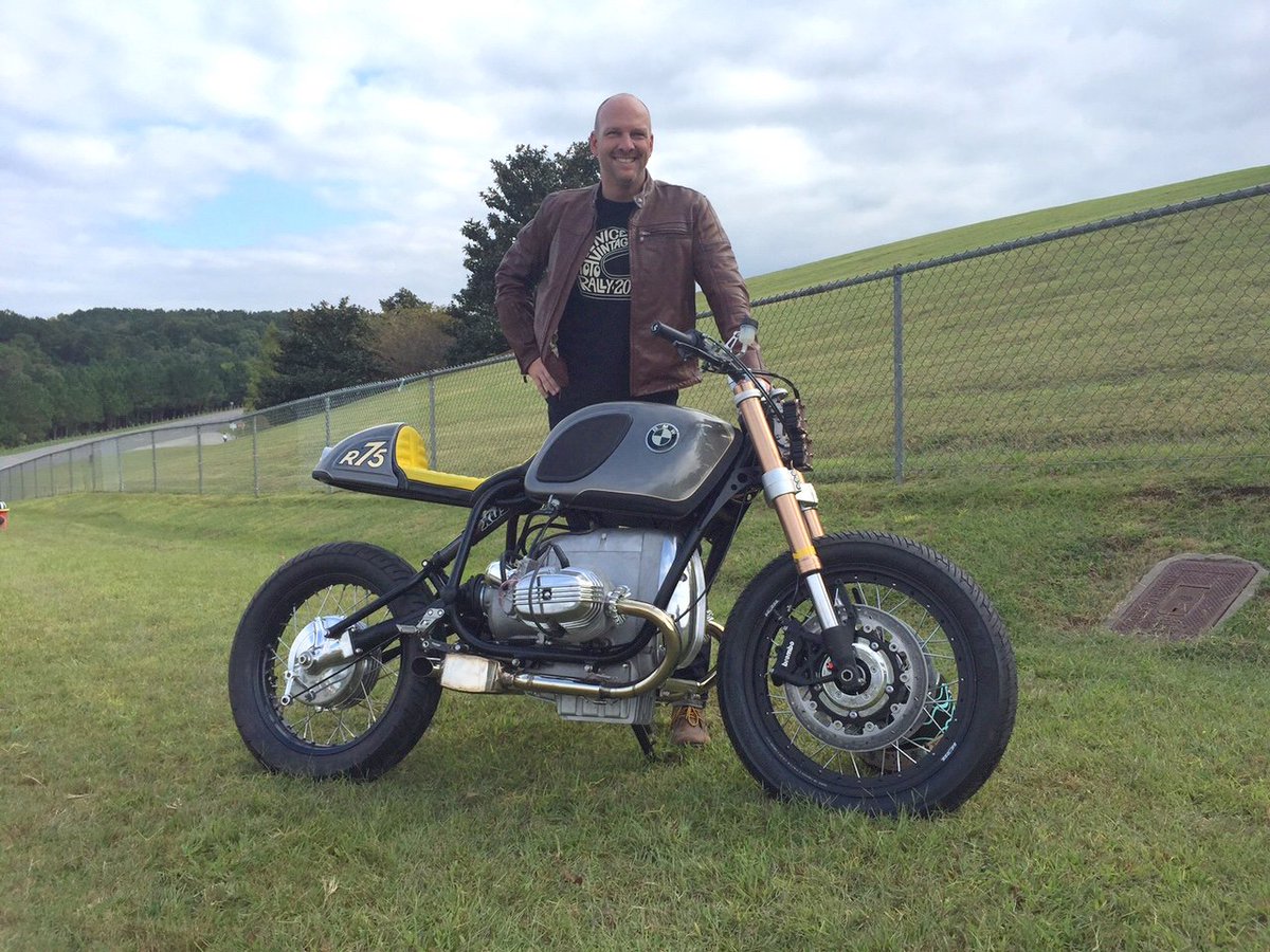 Sunraeapp's tweet photo. @kane That was the before pic.  Here's the after.  She'll be in the Savoy museum later this year at the @fullermoto 20 year retrospective.   Enjoy the ride amigo! 👍 https://t.co/wSMAProCKm