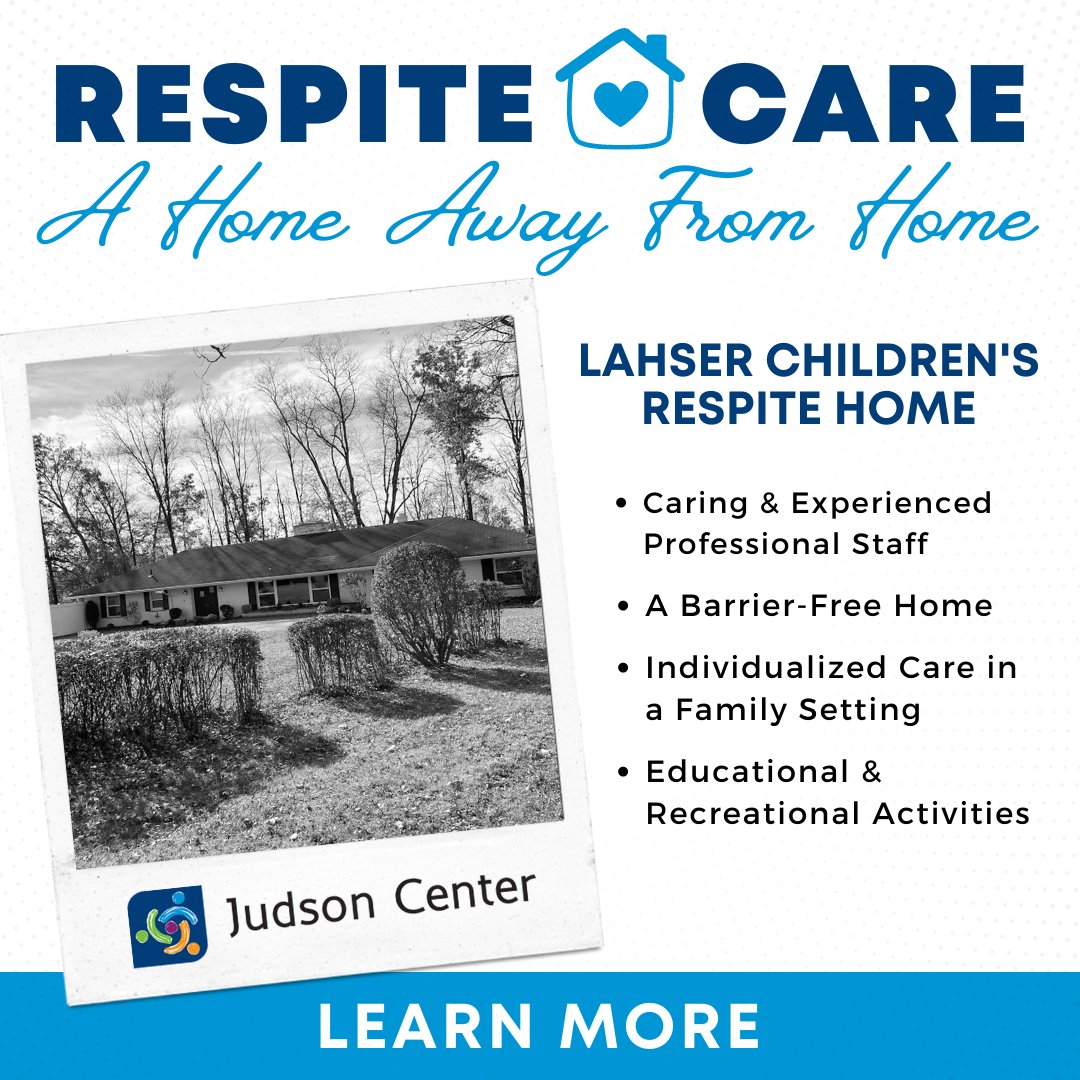 JudsonCenter's tweet photo. Did you know Judson Center operates a respite home for children in Oakland County? If you or someone you know could use a break from caregiving, our caring and expert staff can provide a home away from home. Learn more at https://t.co/1cbCLXiu2K #RespiteCare #JudsonCenter https://t.co/Z1D2MetdAB