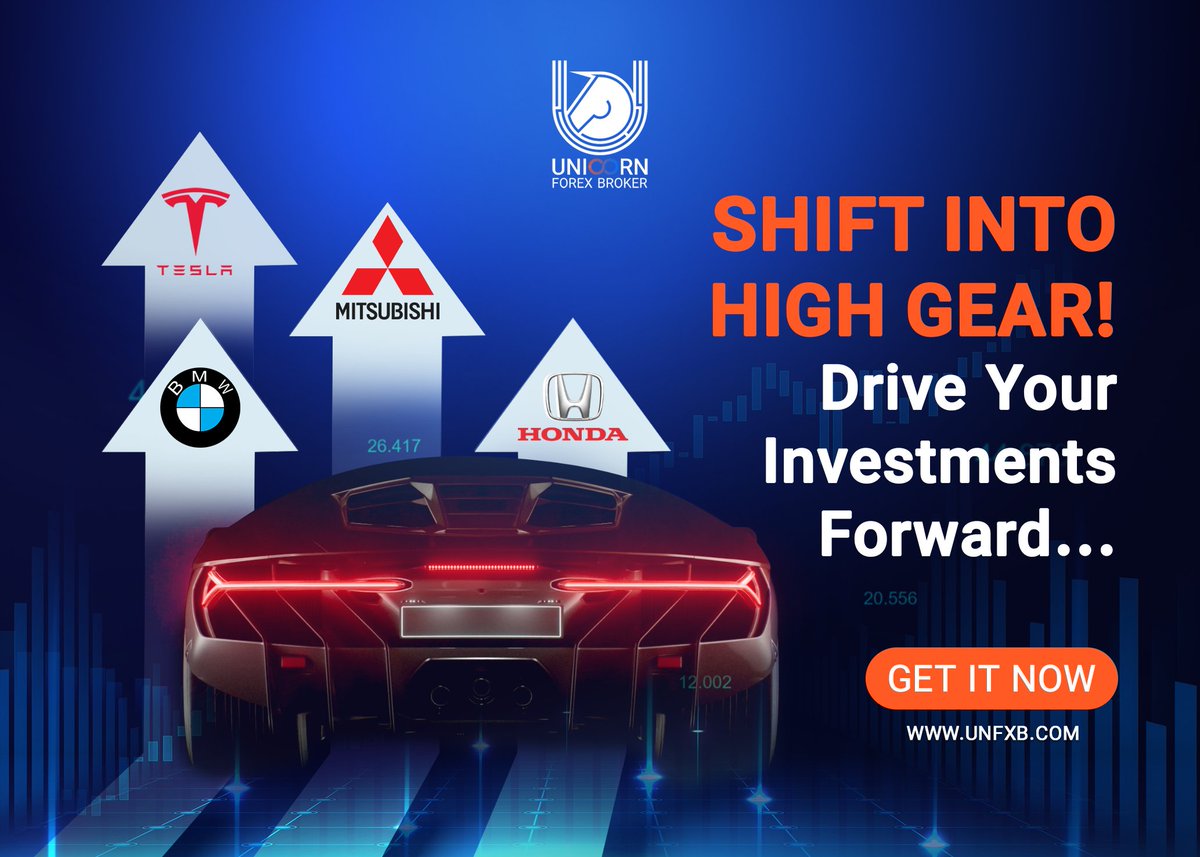 UNFXB_Global's tweet photo. Trade the stocks of the world's top automotive companies in all UNFXB accounts.

Open your account now and start profitable transactions. 

We are available 24/7 to assist you. Stay connected with us!

#unfxb #UnicornForexBroker #forextrading #forexeducation https://t.co/Yylt1HDh0z
