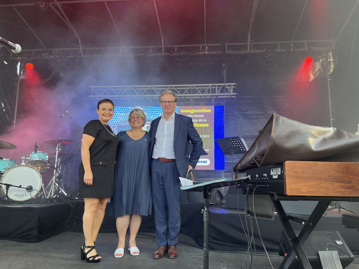 Jeudi dernier, la CCI de la Vienne inaugurait les nouveaux locaux de son siège social 🎉

Jean-François Clédel, président de la CCI Nouvelle-Aquitaine était présent pour introduire cet événement