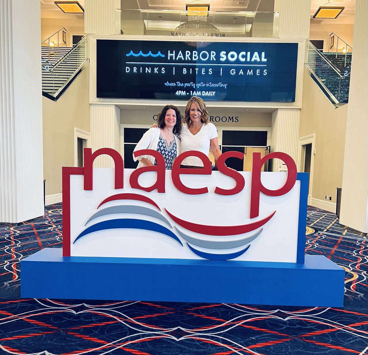 ⁦@PAPRINCIPALS⁩ at #NAESP23! TY ⁦@NAESP⁩ for a special time for principals to collaborate, grow, connect, and learn!