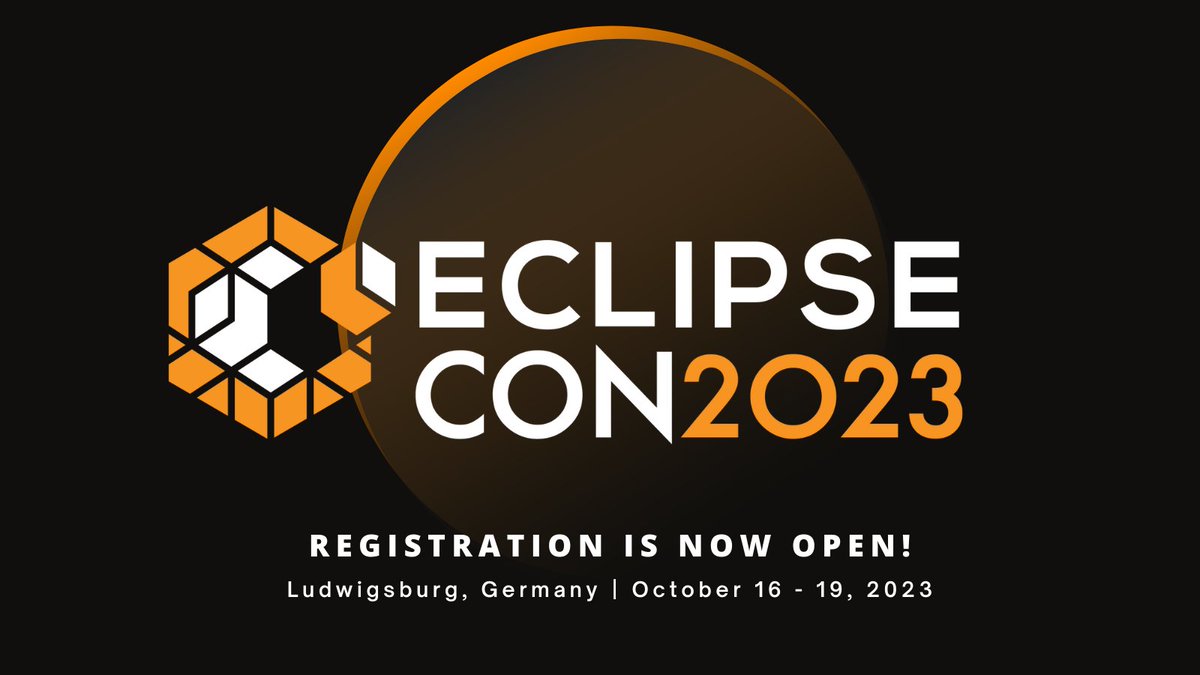 🌒 Registration is now open for #EclipseCon2023, check out the amazing program filled with insightful talks. Don't miss out on the chance to connect with your community. Register hubs.ly/Q01Xh_-00
#EclipseFdn #CommunityIsKey