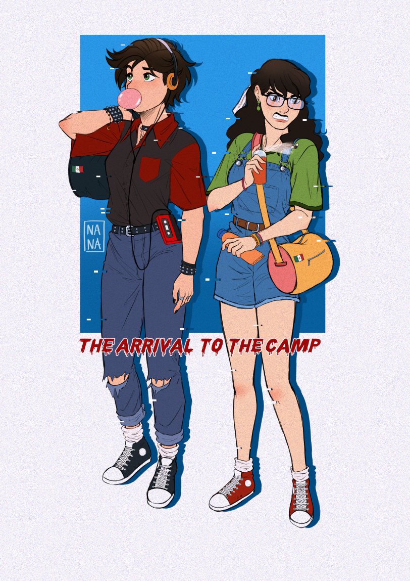 soynanawe's tweet photo. Slasher Summer camp is here!<3
My sister and I, if we were in a classic 80's slasher movie🥰💀🔪
#slasher #80s #80slasher #summer #slashersummer #classicslasher #classichorrormovie https://t.co/LKM2zCH3PO