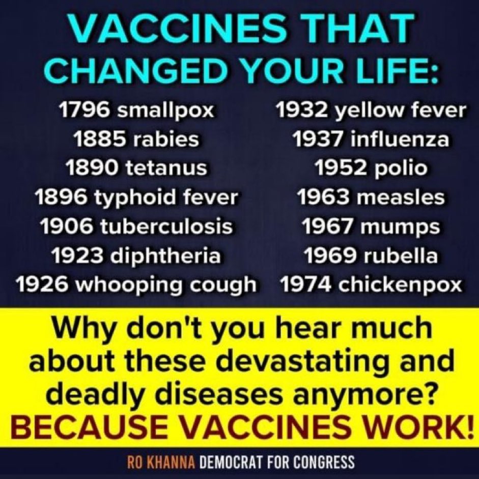 Vaccines work! #GetVaccinatedNOW