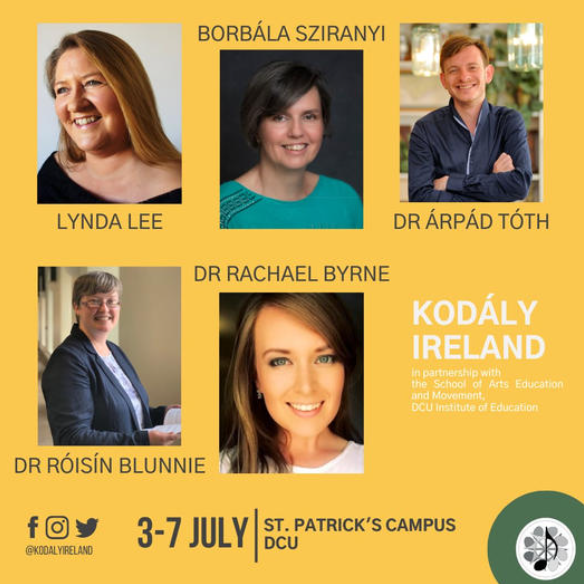 At the recent Kodály Ireland International Summer Course, Dr Róisín Blunnie led a workshop on 'Developing Close Listening and Polyphonic Skills for Conductors and Singers', drawing on the digital resources created in the <a href="/EUErasmusPlus/">Erasmus+</a> project PRESTO <a href="/ErasmusPresto/">presto_erasmus</a>