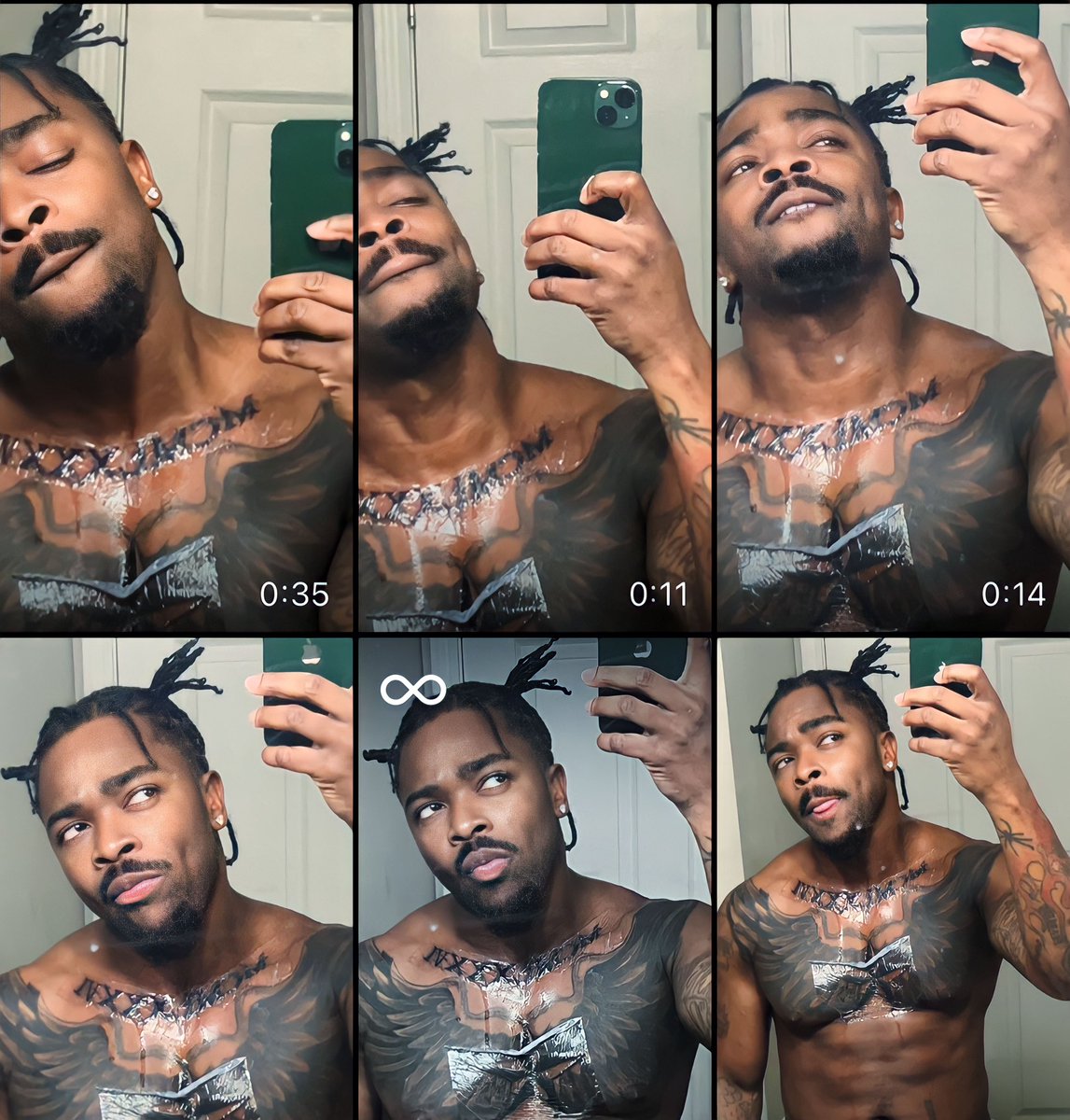 Ready_Set_Zoe's tweet photo. Session 2 #ChestTatt https://t.co/rW5GIhdpq2