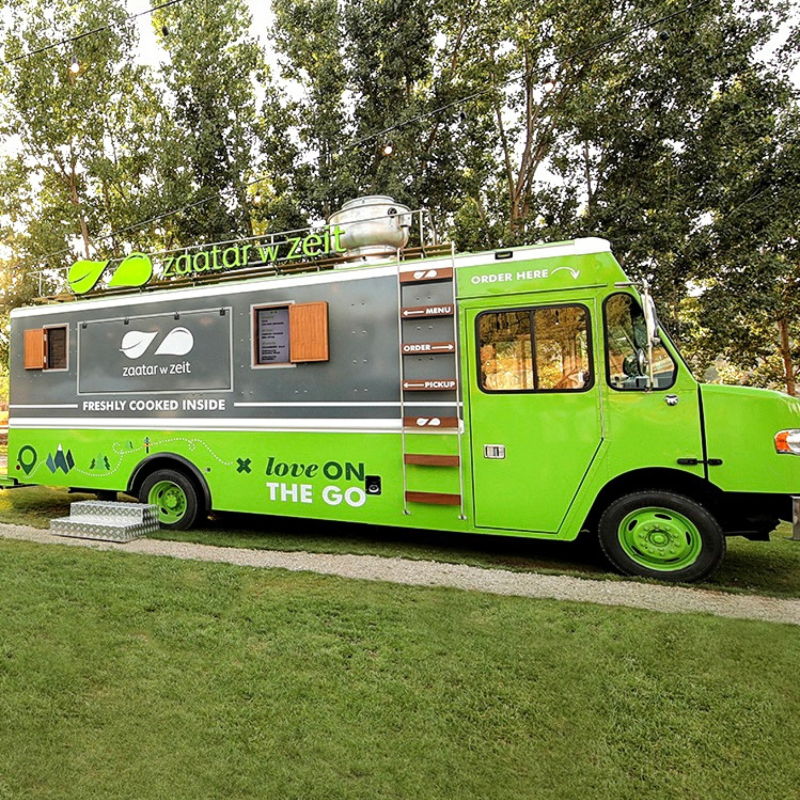 zaatarwzeit's tweet image. A tasteful experience on wheels! 🚛

Our 𝗙𝗼𝗼𝗱 𝗧𝗿𝘂𝗰𝗸 is ready to take you on a delightful journey to enjoy your #ZaatarWZeit favorites on the go 😎 

Join us and embark on the #ZWZ experience 💚 Where are we going next? Stay tuned!

#FoodTruck