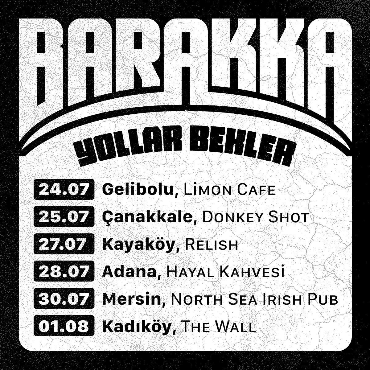 Amerika'dan Türkiye'ye 🤟🏻
<a href="/barakkamusic/">Barakkamusic</a> yollara düşüyor 🚗
#yollarbekler