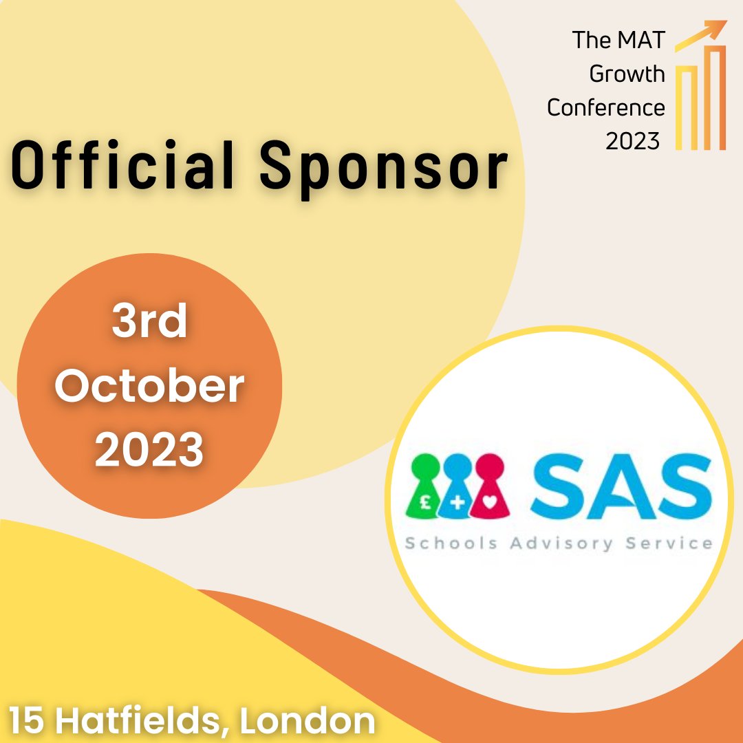 The @MatAssociation MAT Growth Conference is just 1 month away!

Come see our School Support Specialists @abbieshielsSAS and <a href="/CarlyR_SAS/">Carly Robertson</a> discussing the current pressures on the education sector, or see our nurse for a free check-up 🩺

Sign up below 👇

eventbrite.co.uk/e/the-mat-grow…