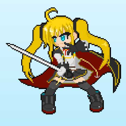 アズレン「アズレン:アマゾン先生 リメイク前と後 #アズールレーン #ドット絵 #pixe」|ぽんこつ@豚トロ騎士団のイラスト