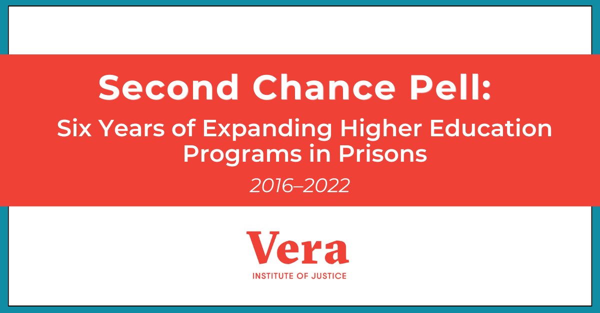 AllianceforHEP's tweet photo. 📋 New report from @verainstitute on the #SecondChancePell initiative that previews some major advancements and obstacles that we need to be aware of as #PellReinstatement goes into effect.
Some key findings:
1/5 https://t.co/1N22LJxsAq