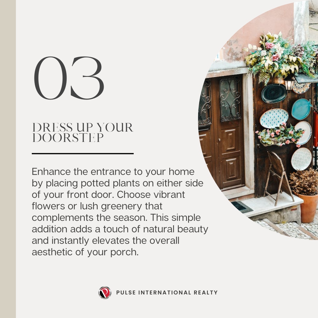 Pulse_Realty's tweet image. 🏡 Elevate Your Home&apos;s Curb Appeal: Create a Warm Welcome with These Easy Front Porch Decorating Ideas! ✨

#FrontPorchDecor #CurbAppeal #HomeSweetHome #PulseInternationalRealty