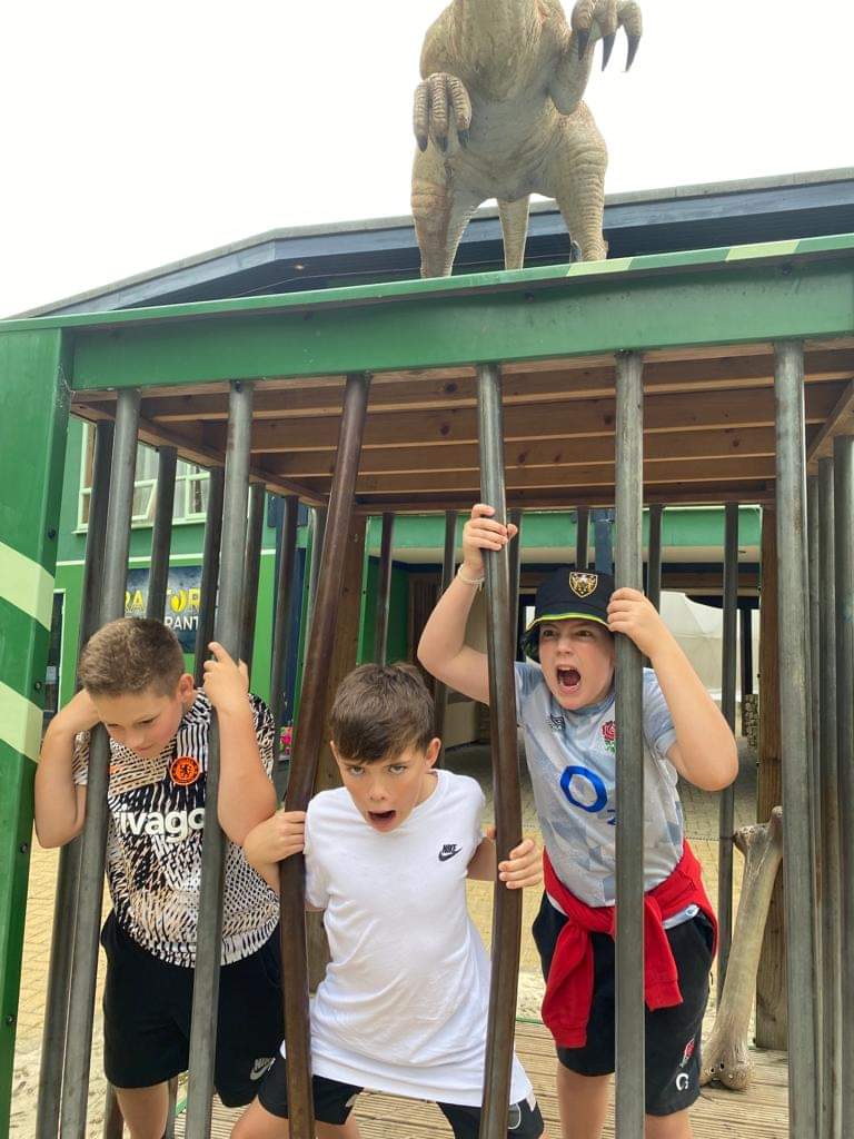 Year 6 are happy and settled into their room after a fun day! #residential