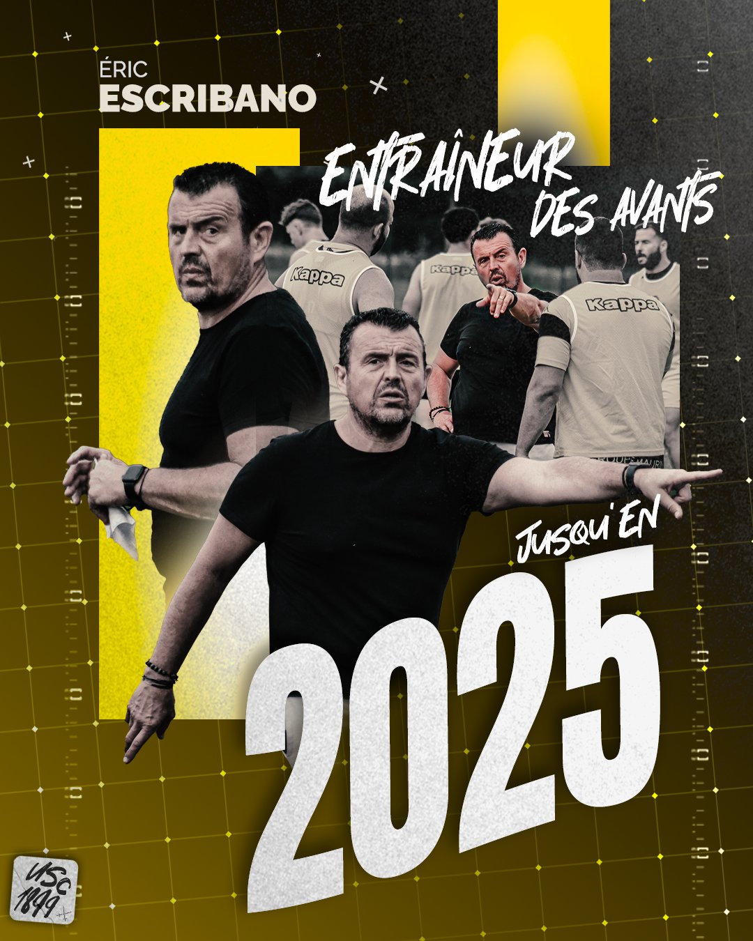 US Carcassonne⚔ on Twitter "🚨 OFFICIEL 🚨 L'exmanager de Blagnac, Éric