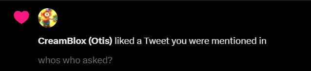 NutilVaclav's tweet photo. @CreamBlox_BS @Tomstersthe2nd who is who asked

also u r the only person liking your tweet lmfaooo https://t.co/Q9fYtrKh4I