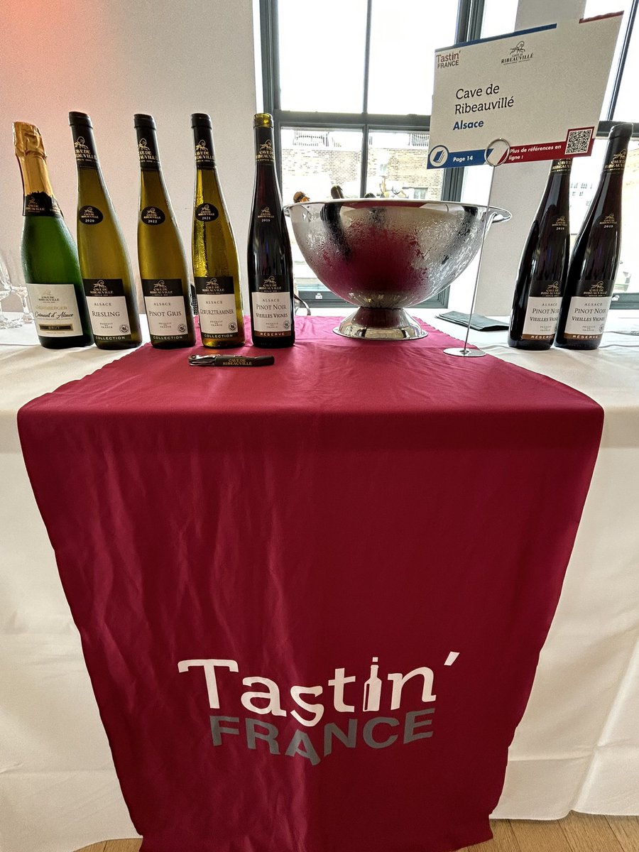 DavidJaegle's tweet photo. Tastin’France Canada in Montréal !!!
315 rue Saint Paul Montréal !

Come, discover, taste and enjoy premium Alsace Wines of Cave de Ribeauvillé 

Venez, découvrez, goûtez et appréciez les fabuleux vins d’Alsace de làCave de RIBEAUVILLÉ.

Cheers https://t.co/01L9mpJS03