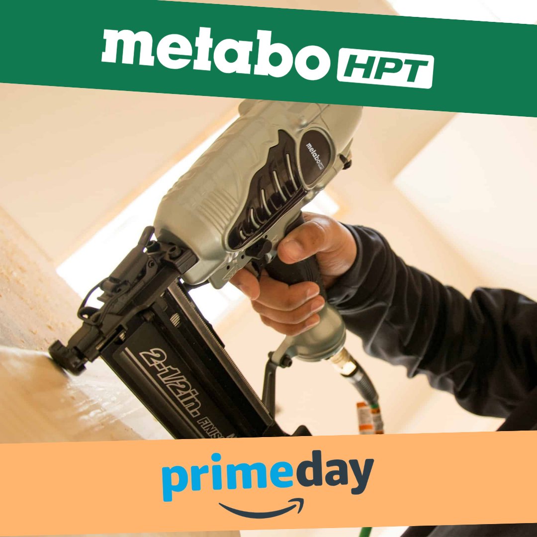 MetaboHPT's tweet photo. Save big on Metabo HPT tools at the Prime Day sale! Upgrade your toolkit, and unleash your potential. DIY or pro, don't miss out—only today and tomorrow!

#MetaboHPT #GreenMeansGo #MultiVolt #GoGreen #AmazonPrime #PrimeDay #Sale #PrimeDaySales https://t.co/rNN5pzUnIj