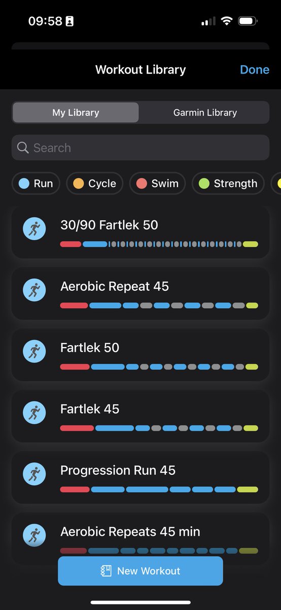 I absolutely love the @GarminClipboard app. We have been usually this for over a year. You can build workouts and send to your kids watches. Makes it easy to follow without having to look at the watch so much. It beeps at them when to change gears. Also gives good feed back