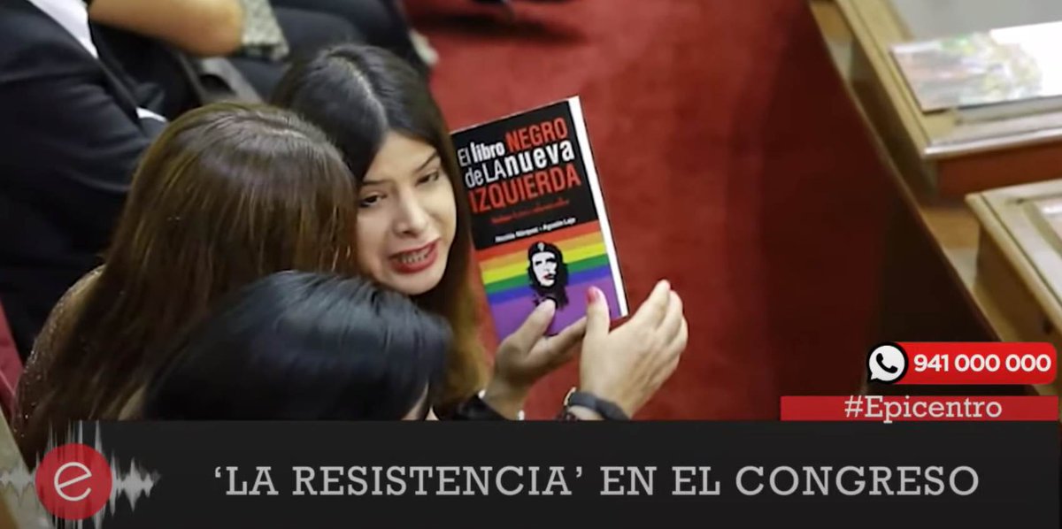 La expresión del deterioro moral de nuestro país. El gobierno y el Congreso apoyando a una organización violenta y sin escrúpulos. ¿Hasta cuándo vamos a permitir que esto siga pasando?