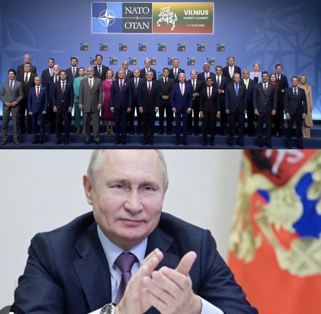 Cumbre OTAN reúne a los principales terroristas del mundo en Lituania, para premiar al nazismo: Francia suministrará misiles de largo alcance. Rusia responde “Europa no ha aprendido la lección sobre la instalación de bases OTAN cerca de Rusia”

Aquí se habló de todo menos de paz