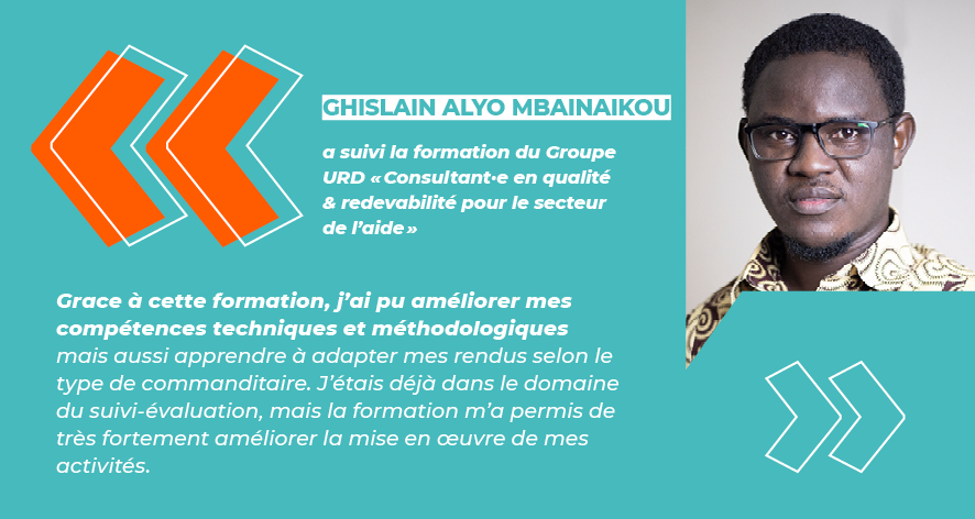 📢Consultants Qualité &amp; Redevabilité pour le secteur de l’aide au #Sahel.
👉Voici aujourd'hui Ghislain ALYO MBAINAIKOU, spécialiste en Développement Local &amp; MEAL, basé en #RDC (République démocratique du Congo) !
👉ow.ly/kpXx50P3i9N (cf p.8)