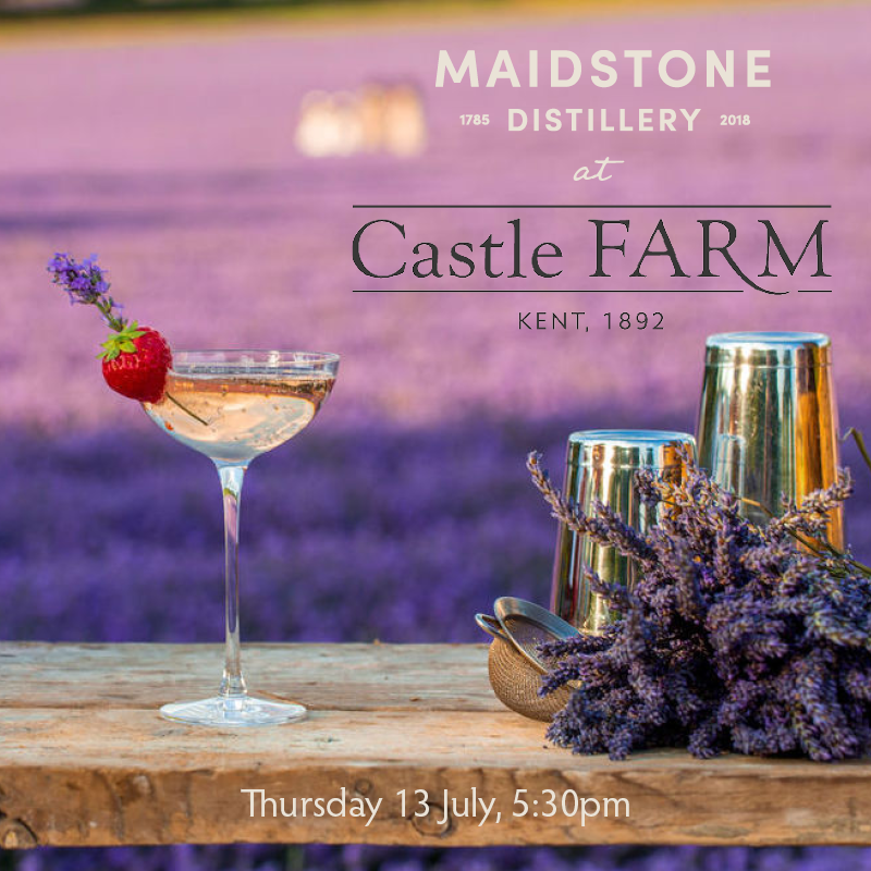 Join @MStoneDistiller on Thursday 13 July for a picture-perfect gin-tasting at the @CastleFarmKent Lavender Fields. Sample 3 gins, including Castle Farm Lavender Gin & enjoy a grazing selection plus Castle Farm Lavender Shortbread & Kentish Berries. Book: castlefarmkent.co.uk/collections/ev…