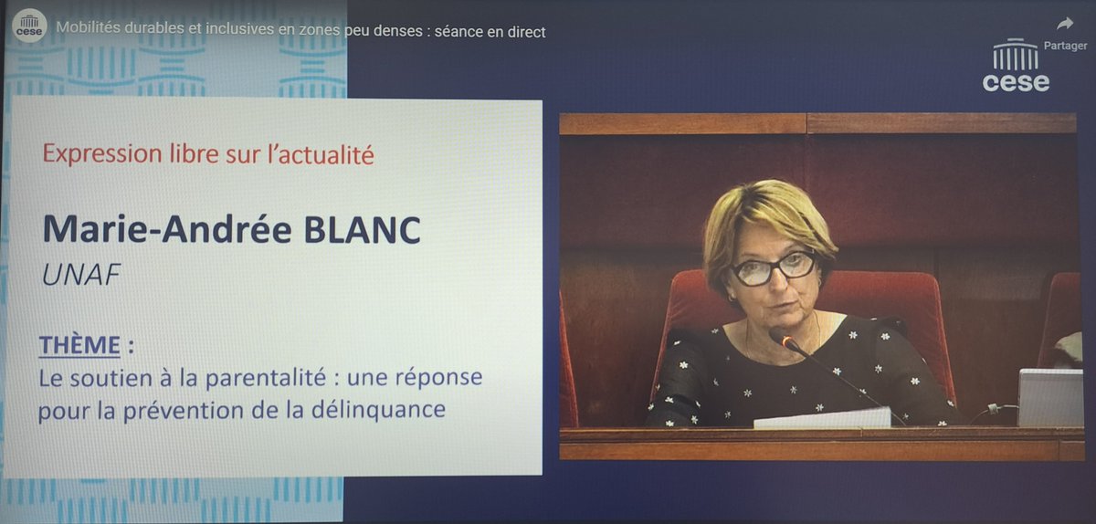 En plénière du <a href="/lecese/">CESE</a>, l'Unaf alerte sur l'urgence d'aider les parents dans leur rôle éducatif par une politique de soutien à la parentalité cohérente, préventive et continue.