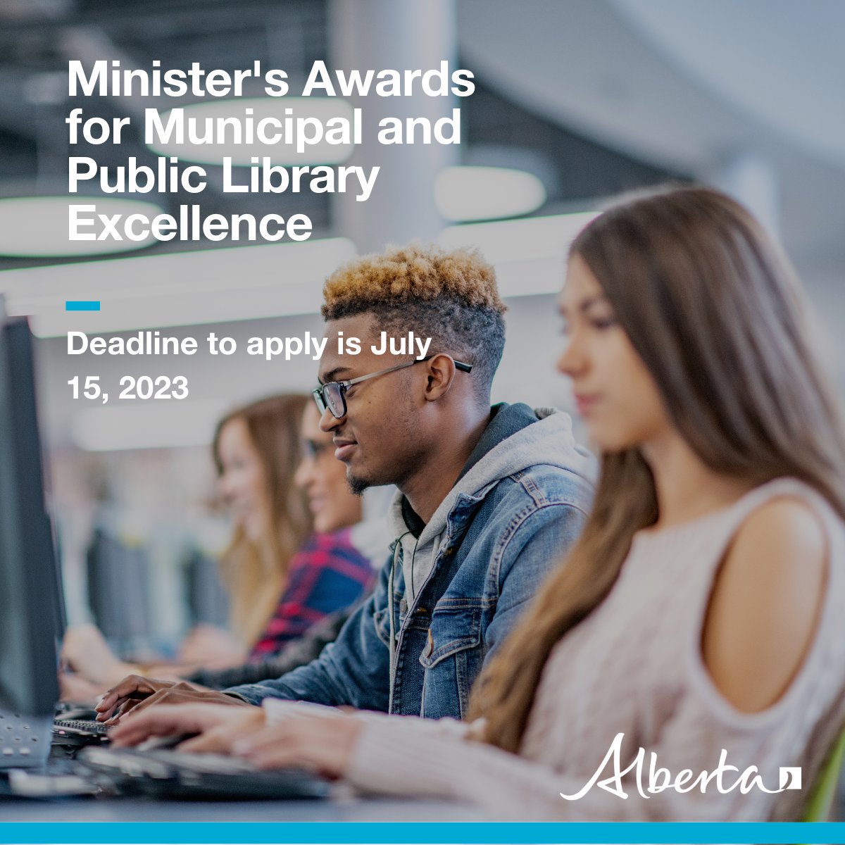 The Minister’s Awards for Municipal and Public Library Excellence recognizes innovation and excellence by both municipalities and library boards. The deadline to apply for this year’s awards is July 15. Learn more about the awards and how to apply here: alberta.ca/ministers-awar…