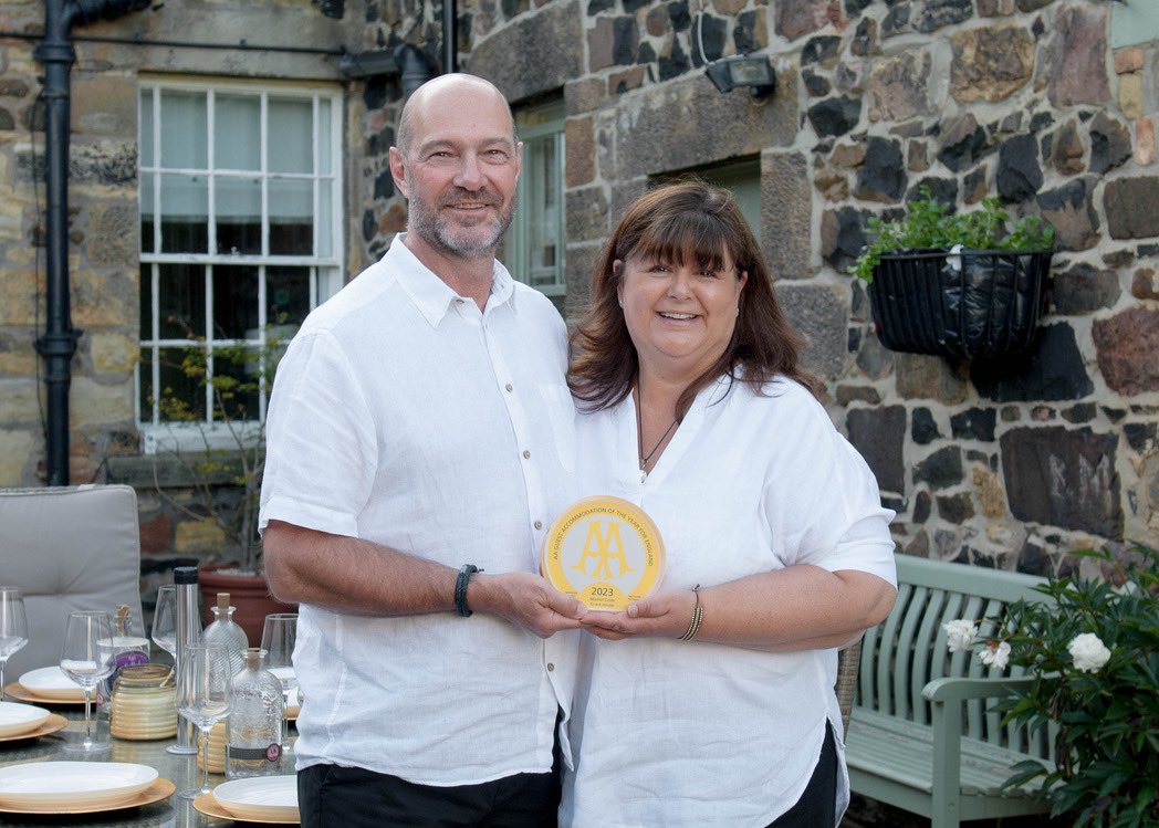 So proud today
AA Guest Accommodation of the year for England 2023!
<a href="/VisitNland/">Visit Northumberland</a> <a href="/AAHospitality/">AA Hospitality</a> <a href="/AARatedTrips/">AA Rated Trips</a> <a href="/SteevNewman/">Steve Newman</a> <a href="/mikesaltsman194/">Dark Sky Photography</a> <a href="/CoastalCustodia/">The Coastal Custodian</a> <a href="/discovernland/">Discover Northumberland</a> <a href="/NorthEastTweets/">North East Tweets</a> <a href="/N_landCouncil/">Northumberland County Council</a>  #Northumberland #awardwinning