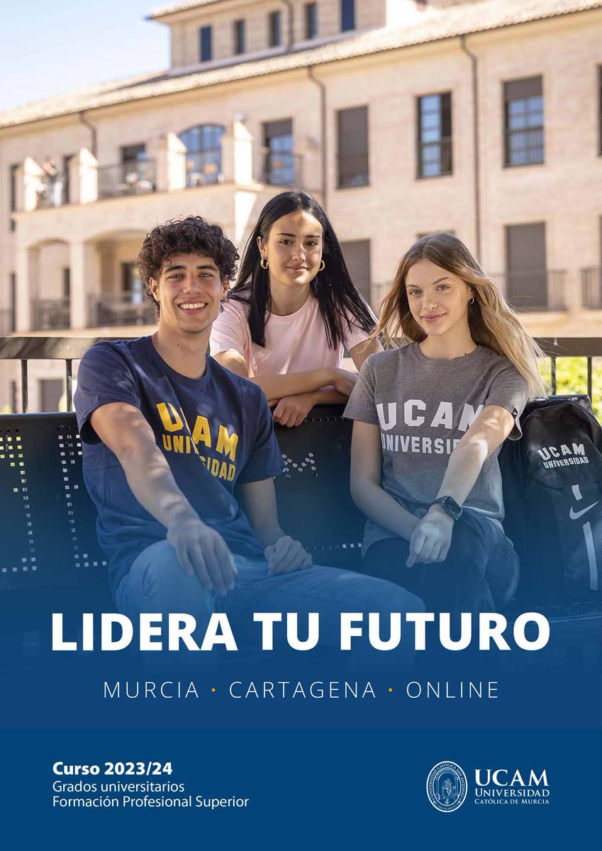 📢 Ya tienes 'online' la versión digital de nuestra revista de grados para el curso 2023/24.
✅ Una completa guía, totalmente actualizada, con las titulaciones que puedes estudiar en la UCAM

🤔 Y si te quedan dudas: 
☎️ 968 278 800
📩 info@ucam.edu 

➡️ ow.ly/ZGv350OVzuF